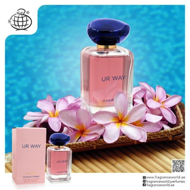 ادکلن UR WAY اور وی مشابه جورجیو آرمانی مای وی فرگرانس امارات GIORGIO ARMANI MY WAY FRAGRANCE WORLD حجم 100میل