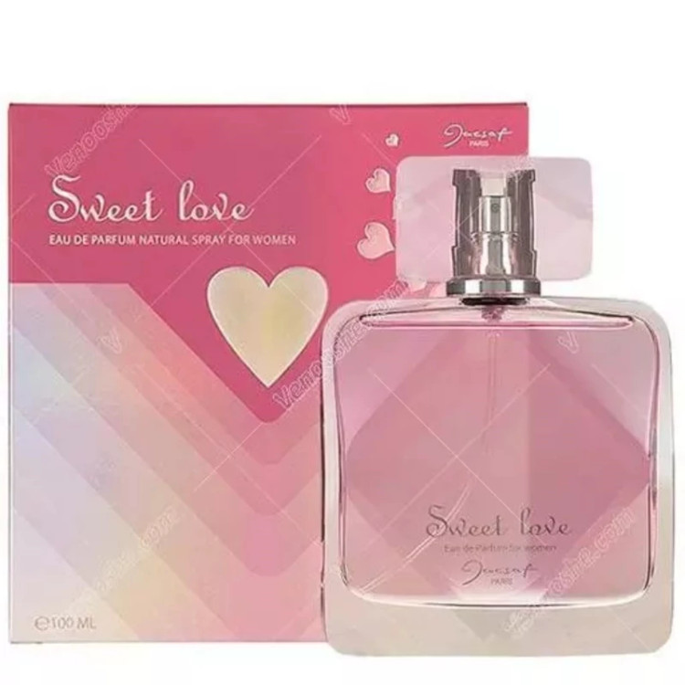 ادکلن SWEET LOVE JACSAF ادکلن سوییت لاو ژک ساف حجم ۱۰۰ میل